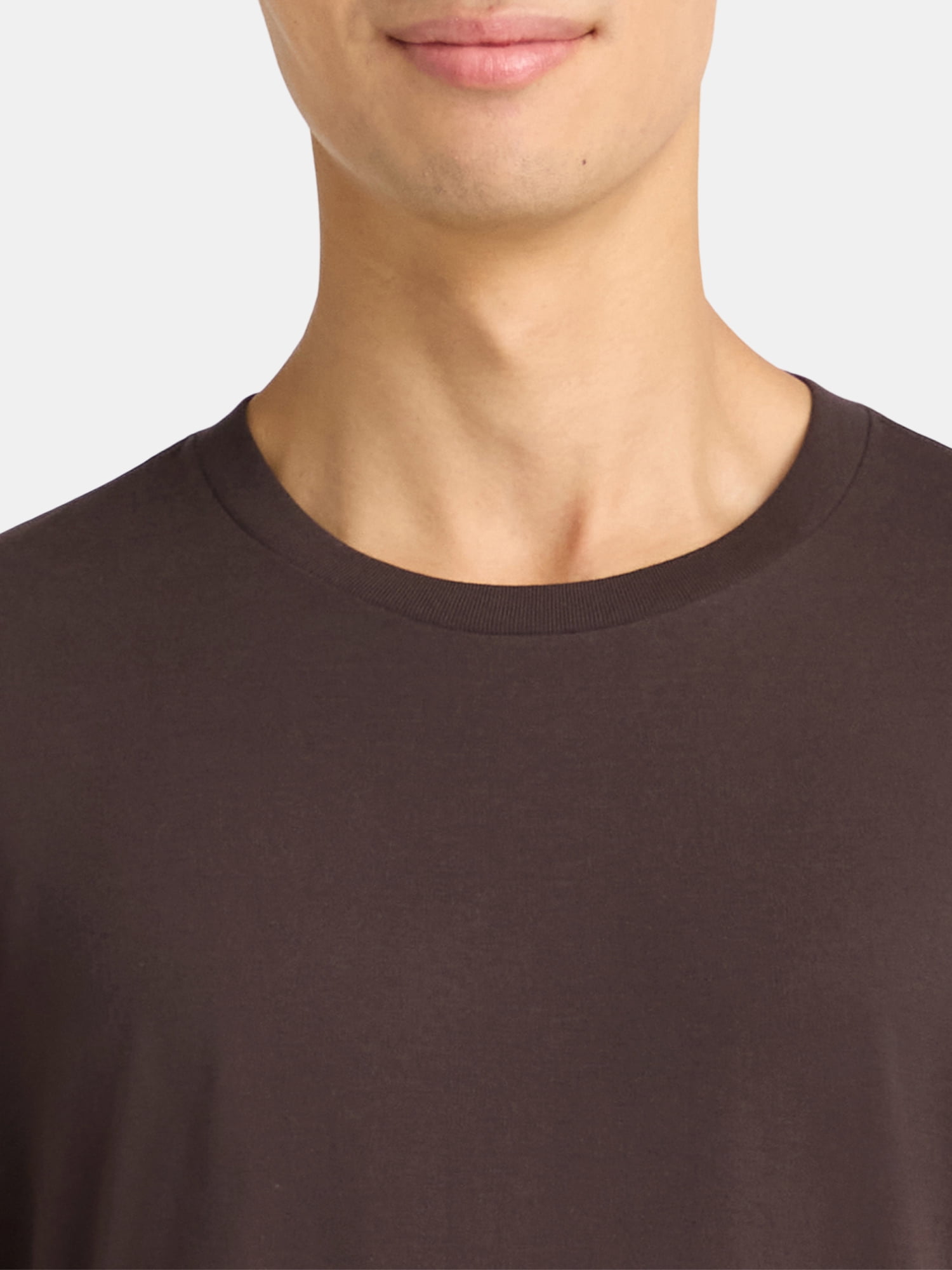 Men's and Big Men's Crewneck Tee with Short Sleeves xtrendhaven - Image 4