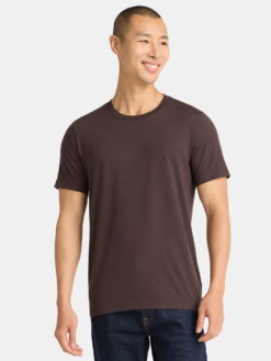 Men's and Big Men's Crewneck Tee with Short Sleeves xtrendhaven