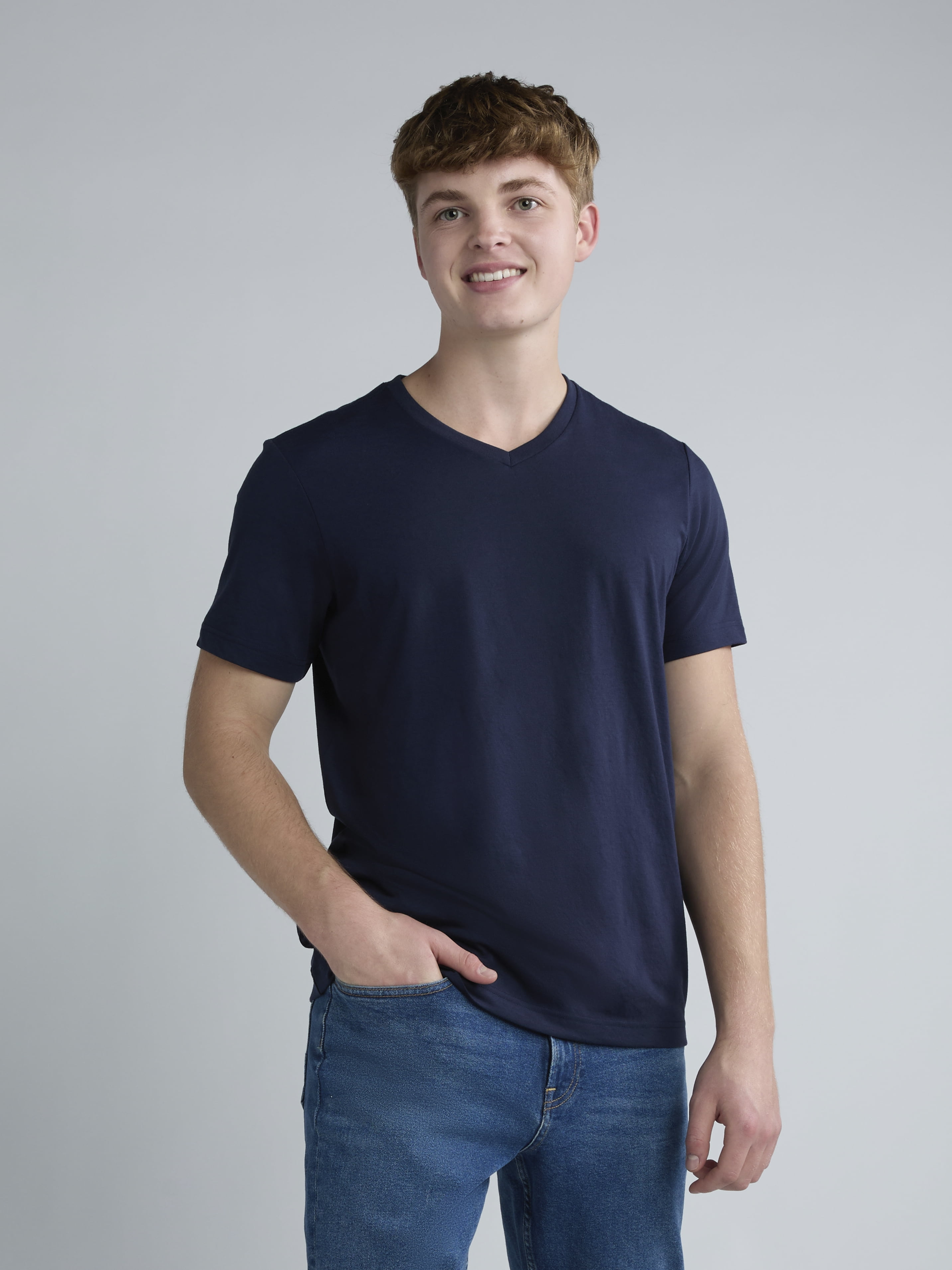 Men’s and Big Men’s Lightweight V Neck Tee xtrendhaven - Image 9