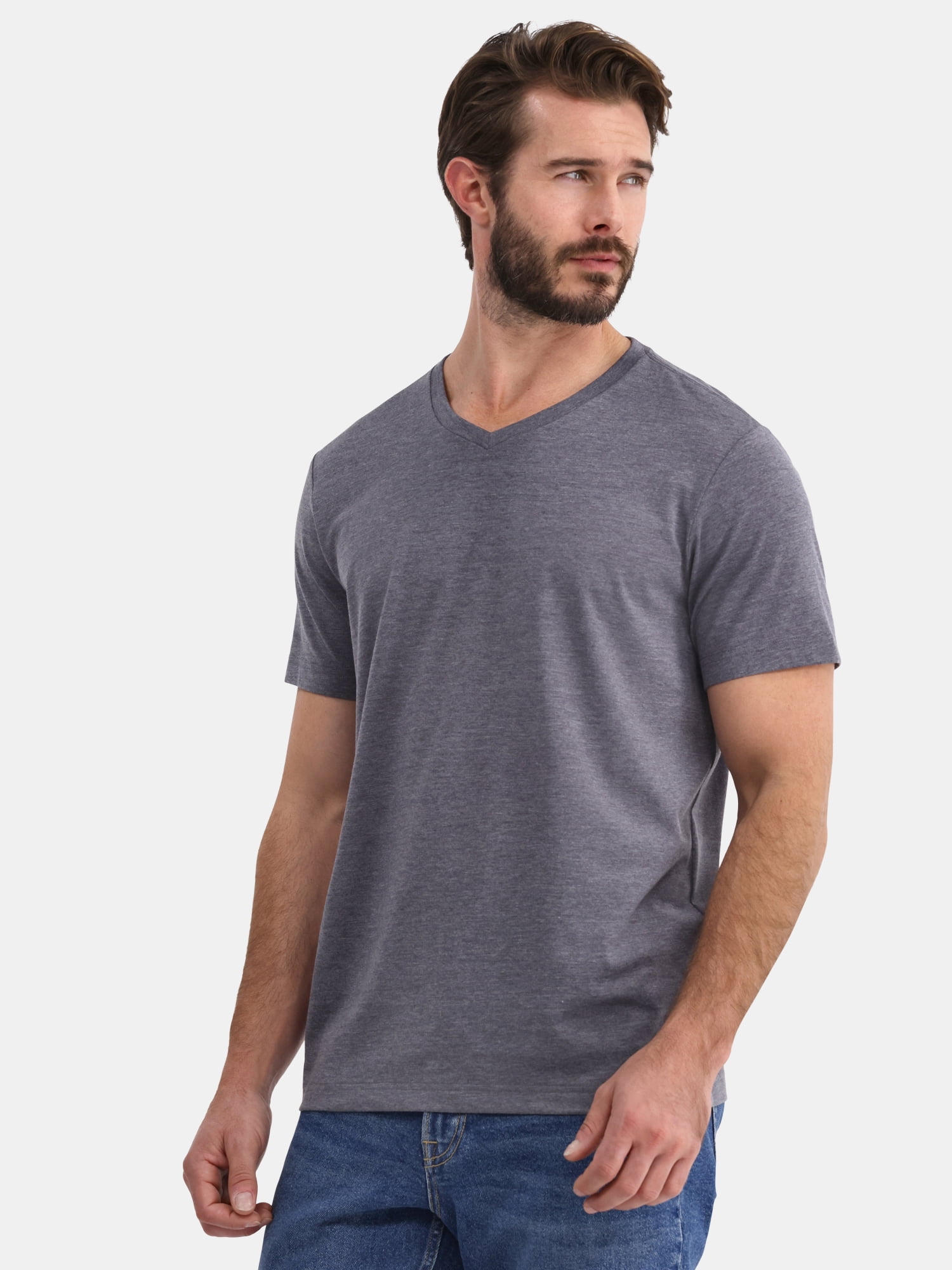 Men’s and Big Men’s Lightweight V Neck Tee xtrendhaven - Image 10