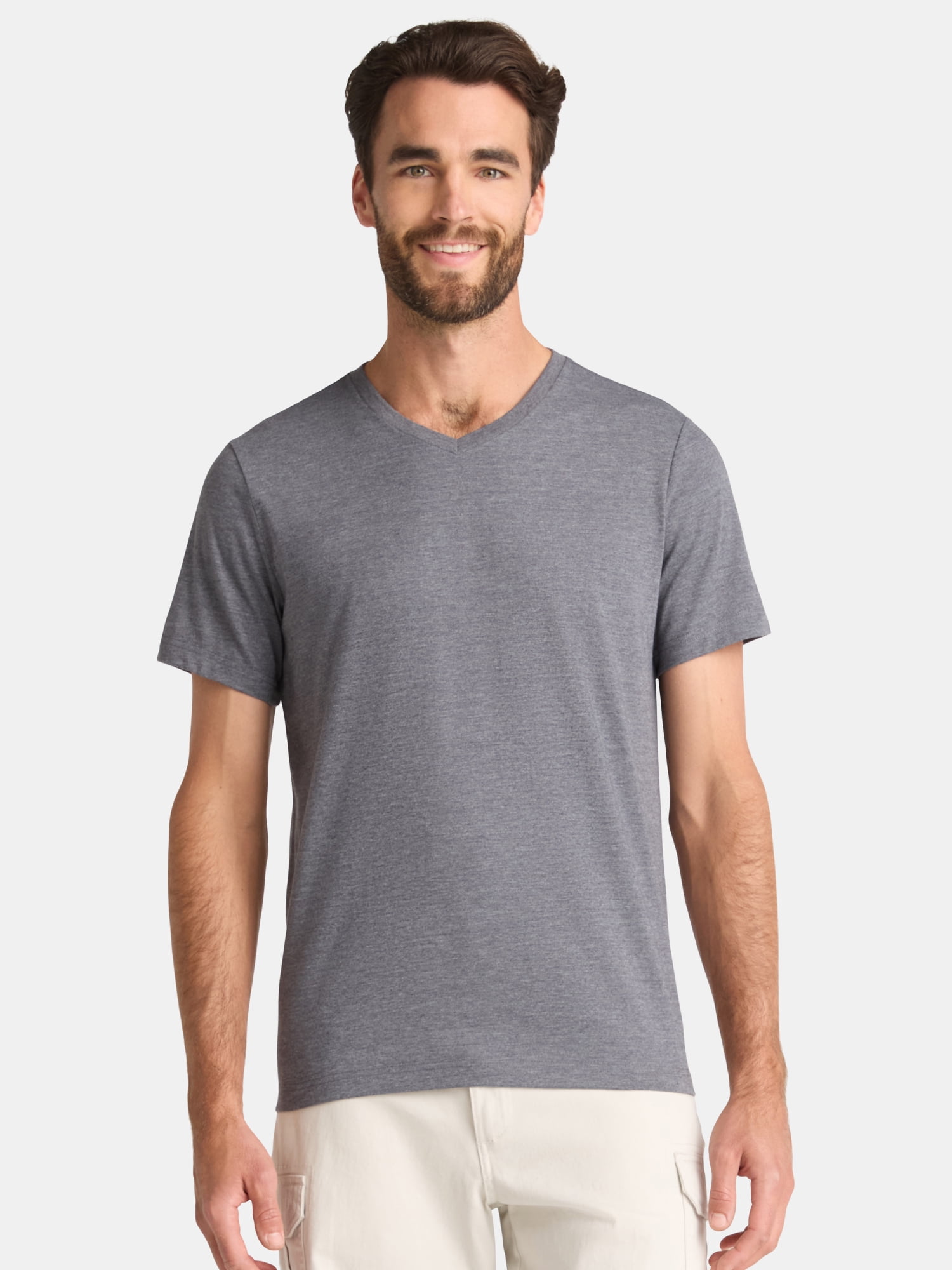 Men’s and Big Men’s Lightweight V Neck Tee xtrendhaven - Image 8