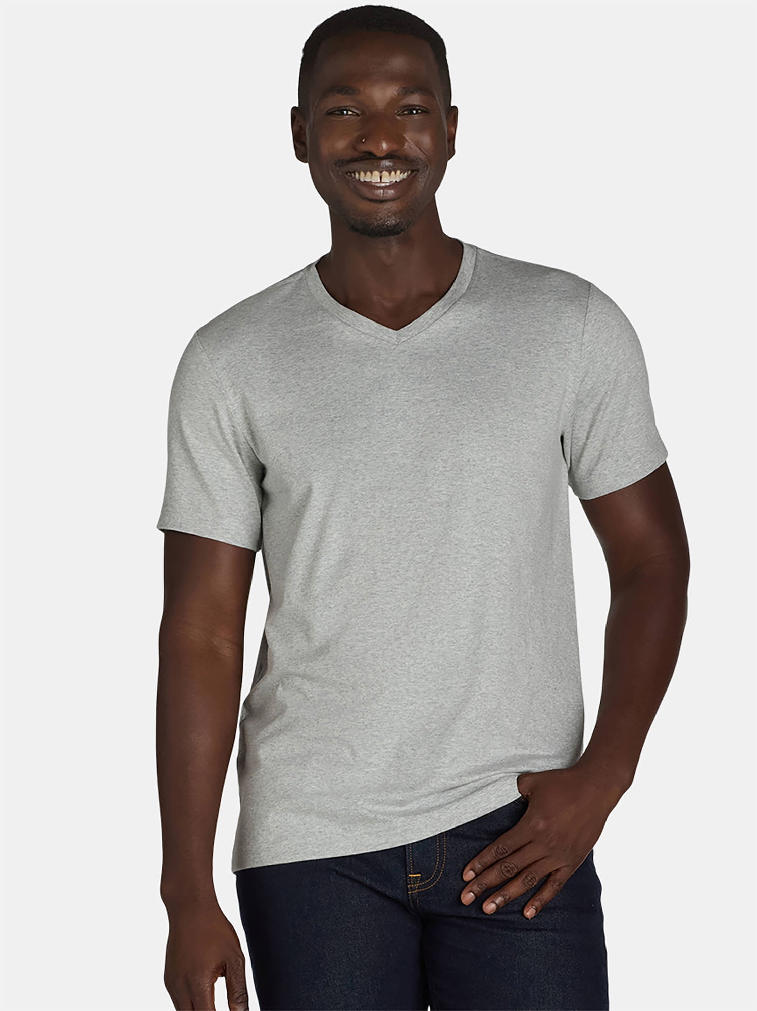 Men’s and Big Men’s V Neck Tee xtrendhaven - Image 15