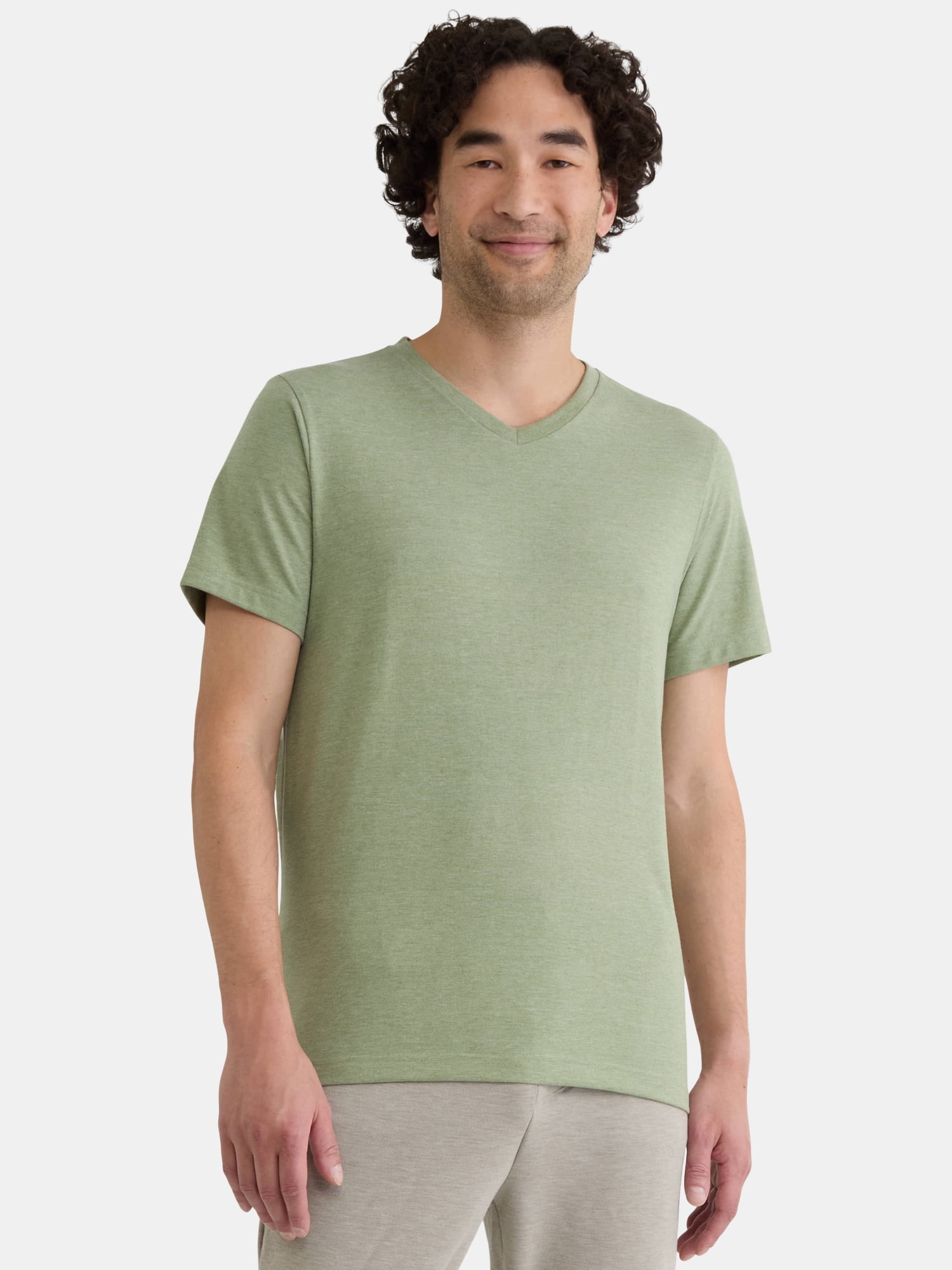 Men’s and Big Men’s V Neck Tee xtrendhaven - Image 14