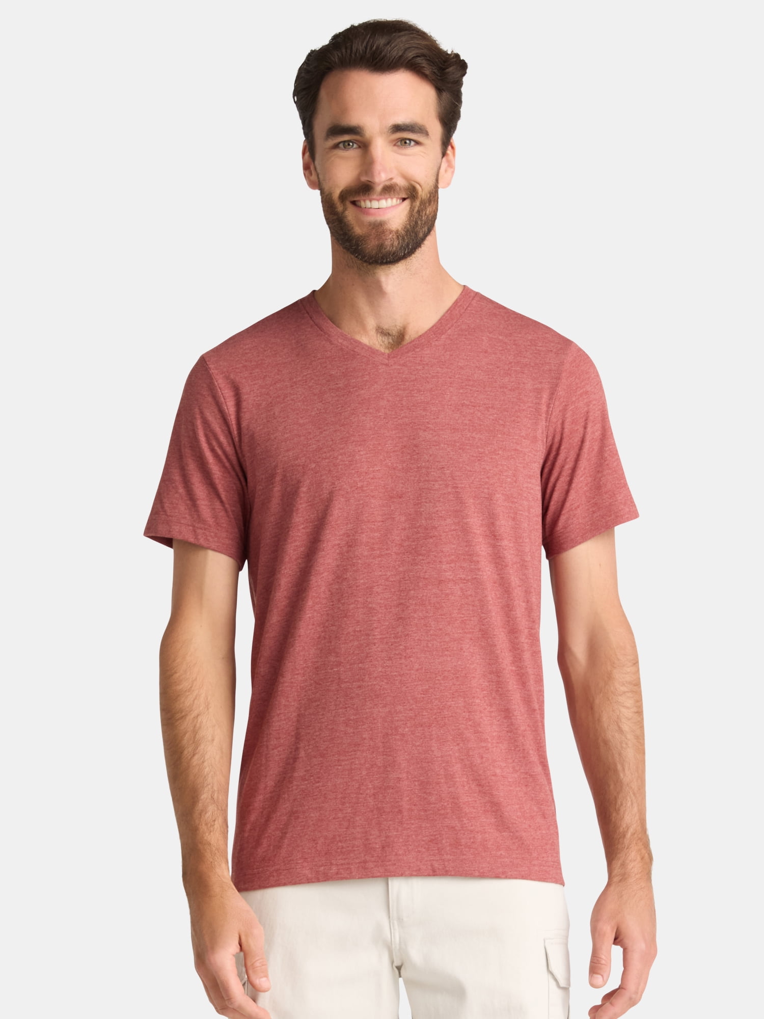 Men’s and Big Men’s V Neck Tee xtrendhaven - Image 17