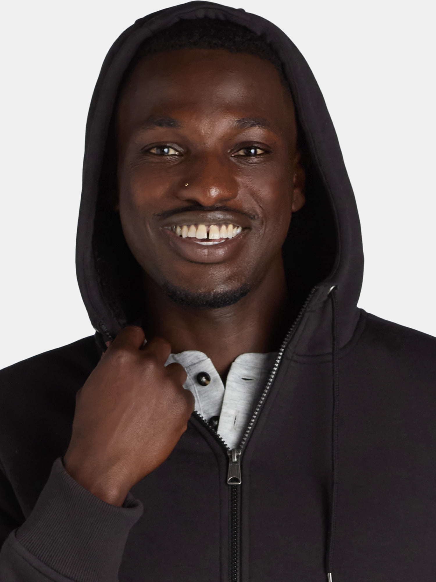 Men's & Big Men's High Pile Fleece Lined Jacket with Hood xtrendhaven - Image 6