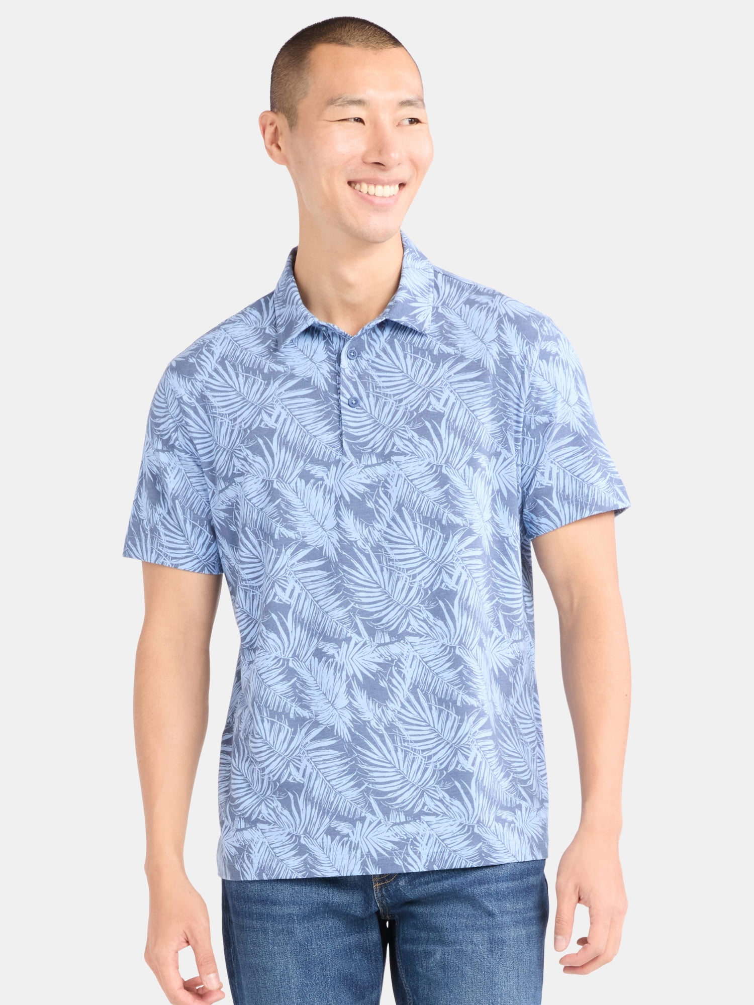 Men's & Big Men's Poly Polo with Short Sleeves xtrendhaven - Image 8