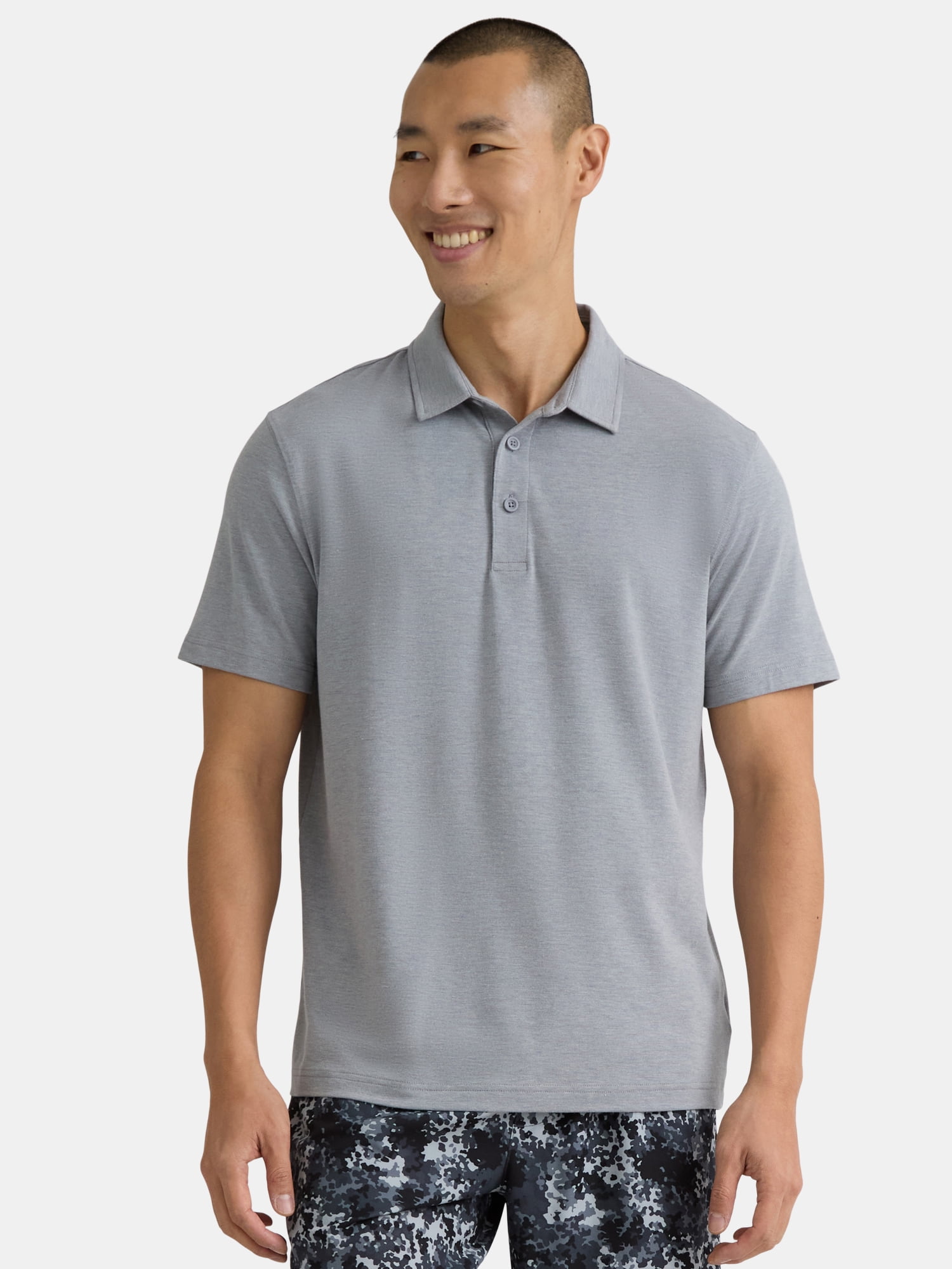 Men's & Big Men's Poly Polo with Short Sleeves xtrendhaven - Image 10
